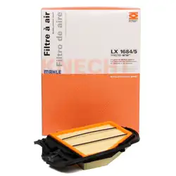 MAHLE LX1684-5 | Hava Filtresi BMW F01 F07 F10 E70 E71 N62 Sol 550 09-12
