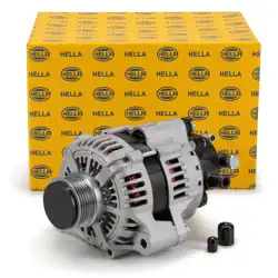 HELLA 8EL011711-221 | Alternatör 12V 120A Accent 1.5 CRDI Santa Fe Tucson 2.0 2.2 CRDI 2003-