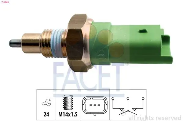 FACET 7-6245 | Geri Vites Müşürü V Class W447 14 Vito W447 14 Cıtan 415 12