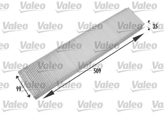 Valeo 698779 Polen Filtre Ford Mondeo 2000 Mercedes E320 08 Jaguar X Type