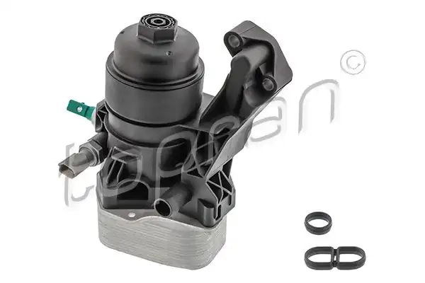 TOPRAN 117720 | Yağ Filtre Braketı + Soğutucu VW Golf 13- Passat 15- Polo 18- Audi A3 13-20 Seat Leon 13 -