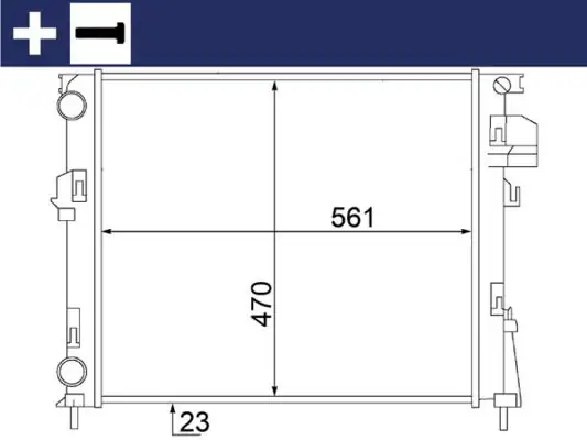 Behr Cr1504000s Su Radyatör Klimalı Mekanik Renault Traffic 1 9dci Opel Vivaro 1 9dci 8mk376771 761