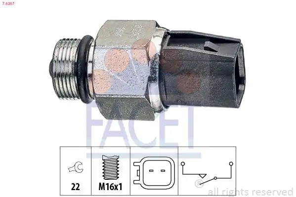 FACET 7-6267 | Geri Vites Müşürü Transit Custom 12 Transit Connect 13
