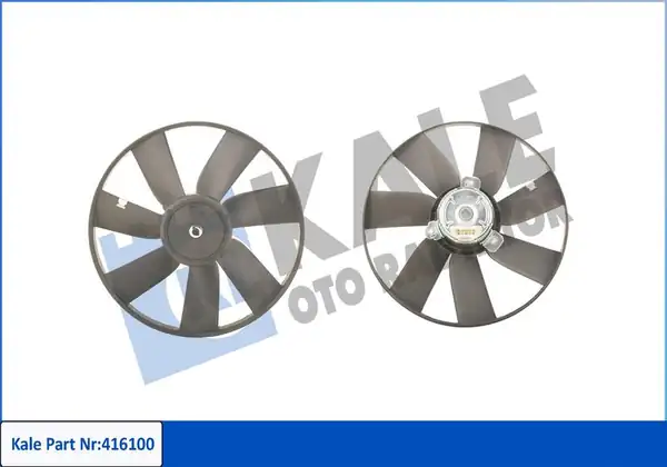 Kale Radyatör 416100 Fan Motor Seat Cordoba Ibiza II Volkswagen Golf III Passat Vento