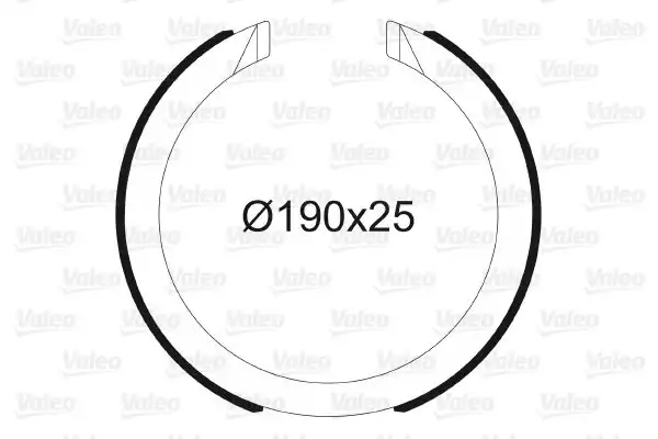 Valeo 564197 Kampana Balata Mazda Cx 7 795191