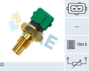 FAE 33070 | Hararet Müşürü P106 P205 P306 Ax Bx Zx Tu1m Tu3m P405 P309 P205 Zx Xu5m P605 Xm Bx 2 0 16v 3 0 2