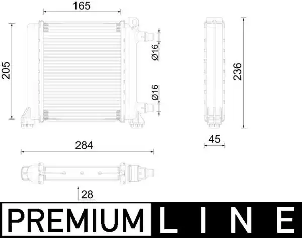 Behr Cr2596000p Su Radyatörü Mini Cooper F55 F56 B48