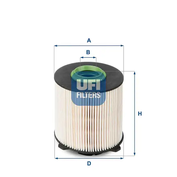 UFI 26-058-00 | Yakıt Filtresi Astra J 1 3 1 7 CDTI Insignia Meriva B Zafira C Cruze