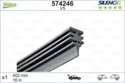 VALEO 574246 | Silecek Lastiği Silencio (X1) (400 mm) (Arka) V5 Fiat Punto 3 5Kapı | 5 Adet