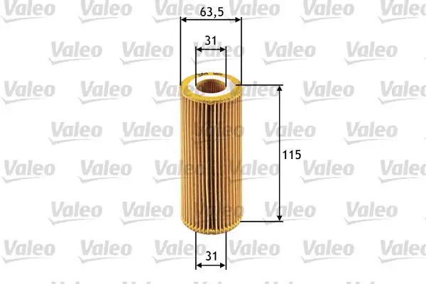 Valeo 586511 Yağ Filtresi Bmw E87 E46 E90 E60 E65 X3 E83 794661