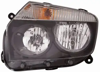 Depo 551 1186l Ldem2 Far Sol Dacia Duster 10 13 Siyah Çerçeveli Manuel