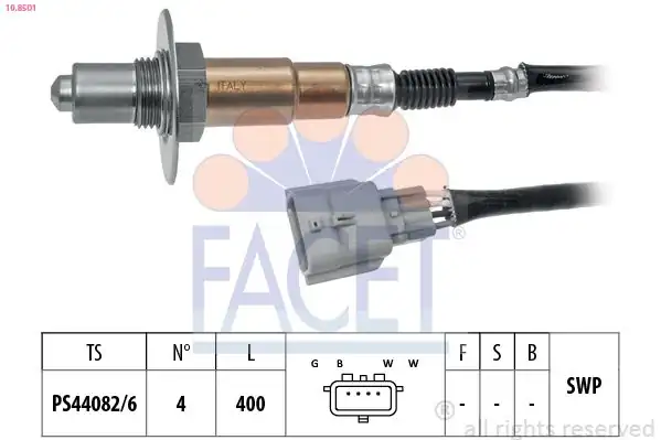 FACET 10-8501 | Oksijen Sensörü Clio IV Megane IV Captur