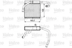 VALEO 811552 | Kalorifer Radyatörü Mazda B-Serisi / Bt-50 Ford Ranger 98-06