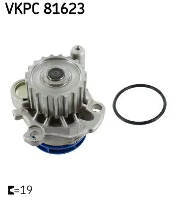 SKF VKPC81623 | Devirdaim Golf IV Passat Leon Cordoba A3 A4 Superb 1 9 TDI 2 0 TDI AVF Avm Bkd Cbab CBBB Awx AJM Atj Atd