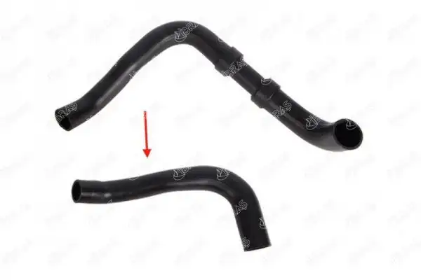 IBRAS 19631 | Turbo İntercooler Hortumu Büyük Orta Sert Plastik Hariç Transit V184 2 0tdci 00 06