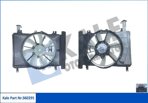 KALE 360295 | Radyatör Fanı Toyota Yaris Yaris Verso 1 5 00 05
