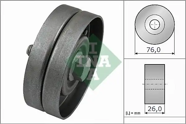 İna 532032630 Gergi Kasnağı Şarz VW Golf IV Bora Polo A3 Leon 1 4 1 6 16v AEE AHW BCB 97 06