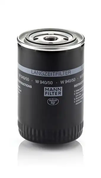 MANN W940-50 | Yağ Filtresi A4 Passat 1 9 TDI 95 01