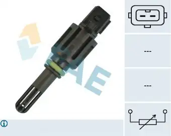 FAE 33168 | Emme Manifold Isı Müşürü Bmw 3 E36 E46 7 E38 5 E39 X3 X5 Z3 Land Rover Freelander İ L314 2 5