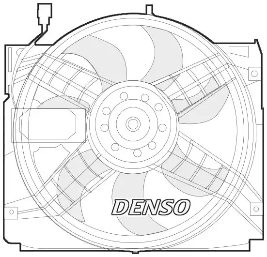 Denso Der05004 Bmw E46 3 20d Motor Fanı 17117801423