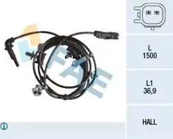 FAE 78238 | ABS Sensörü Opel Insignia A 13-Arka Sol