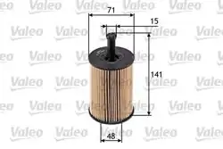 VALEO 586506 | Yağ Filtresi VW Caddy III Golf V/VI Plus Jetta III/IV T4/T5 Passat Polo A2 A3 A4 A5 Q5 TT TDI