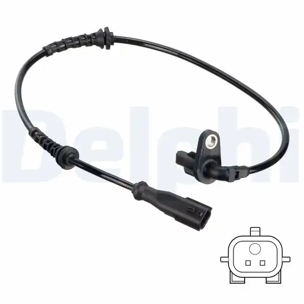 DELPHI SS20812 | ABS Sensörü Arka Sağ Renault Duster 12 Kaptur 16 Dacia Duster 10 18