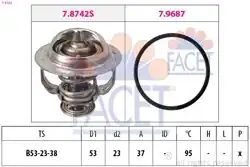 FACET 7.8742 | Termostat 95° A3 A4 A5 TT Q5 Golf VI Leon Jetta Passat