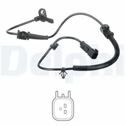 DELPHI SS20594 | ABS Hız Sensörü Arka Opel Insignia A