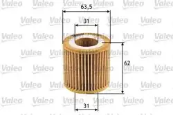 VALEO 586536 | Yağ Filtresi Polo 02-09 Fox 05-Touran / Cordoba 02-Toledo 02-Ibiza IV V 02-/ Fabia 02-09