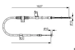 BOSCH 1987482274 | Fren Teli 1627 mm