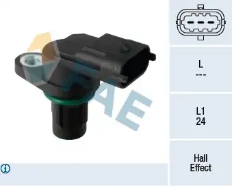 FAE 79351 | Eksantrik Mil Sensörü Volvo C30 C70 II S40 II S60 II S80 II D3 D5 10 15