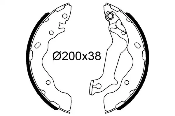Valeo 564286 Pabuclu Fren Balatası Kia Soul İ 838490