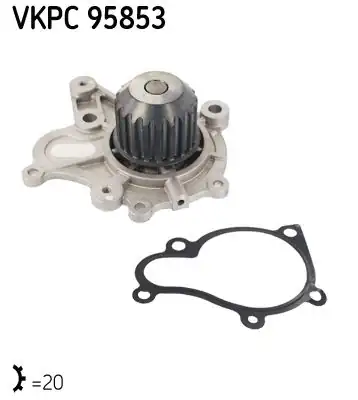 SKF VKPC95853 | Devirdaim Hyundai Accent Getz Tucson Kia Sportage Cerato 1 5 2 0 CRDI