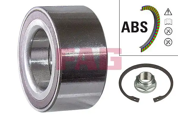 FAG 713627070 | Ön Teker Rulmanı Honda Cr V 2 0 10 12 1 6 İ Dtec 10 13