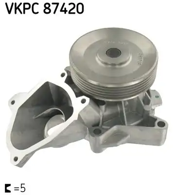 SKF VKPC87420 | Devirdaim Su Pompası Land Rover Freelander 2 0 Td4 821829