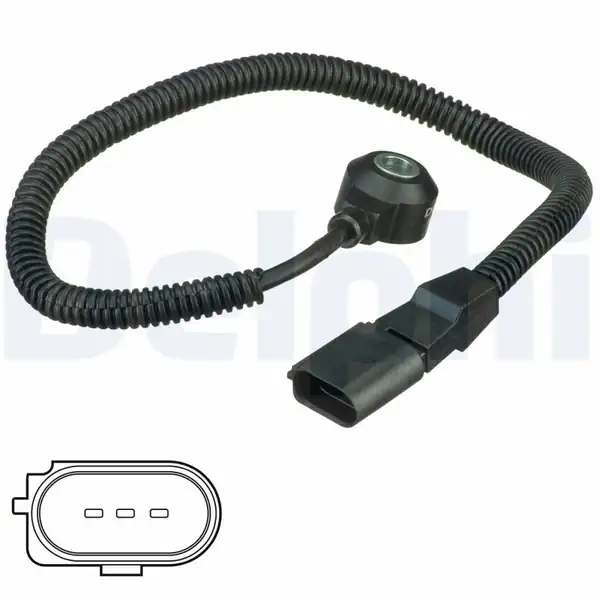 DELPHI AS10233 | Vuruntu Sensörü Audi VW A4 A5 A6 A7 A8 Allroad Q5 Q7 R8 Rs6 S4 S5 Sq5 Touareg 05