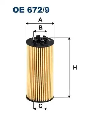 FILTRON OE672-9 | Yağ Filtresi Bmw B37 B38 B47 B48 F39 F40 F45 F46 F48 Mini F54 F55 F56 F60