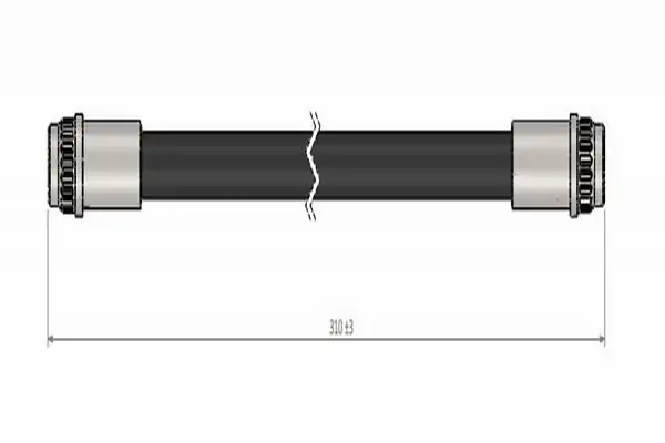 CAVO C800178A | Fren Hortumu Arka Renault Laguna 94 Dacia Logan 04 07 2 Adet