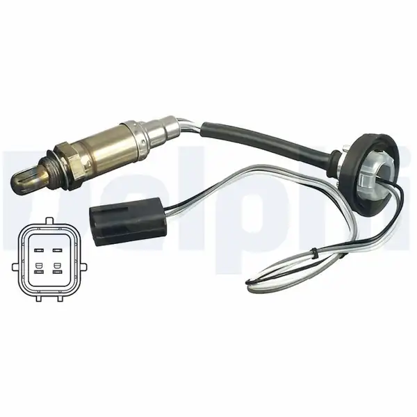 DELPHI ES11108-12B1 | Oksijen Sensörü Daewoo Matız 0 8 09 1998 01 2005 819861