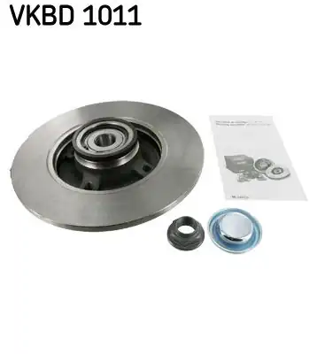 SKF VKBD1011 | Fren Diski Arka Rulmanlı Toz Kapağı Ve Somunlu Peugeot 307 Citroen C4 06