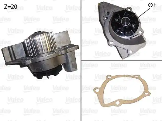 Valeo 506531 Devirdaim Su Pompası Peugeot 306 406 Citroen Xsara Xantia Zx 1 8 16v Xu7jp4