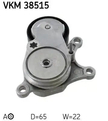 SKF VKM38515 | Kayış Gergi Rulmanı Kütüklü X156 13 C117 13 19 W246 12 18 W176 12 18