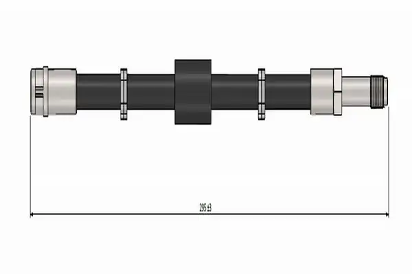CAVO C900949A | Fren Hortumu Sağ Arka VW Transporter 03 2 Adet