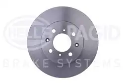 HELLA 8DD355103-121 | Fren Diski Ön Havalı-(262-4)-(Honda Civic 94-01 1.4/1.6) / Civic 01-05 Vtec / Rover-25 00/06 | 2 Adet