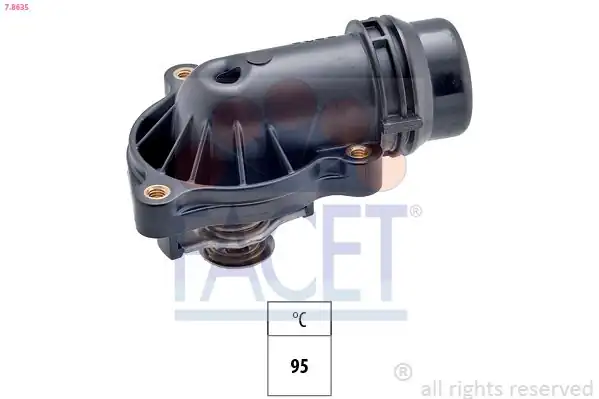 FACET 7-8635 | Termostat Bmw E46 E81 E87 E90 N40 N42 N43 N45 N46