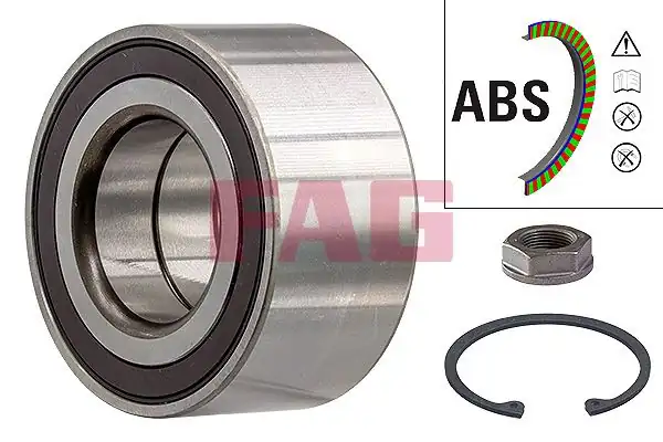 FAG 713650690 | Porya Rulmanı Ön Peugeot 208 II / Opel Corsa F 1.2 EB2 1.5 BlueHDi