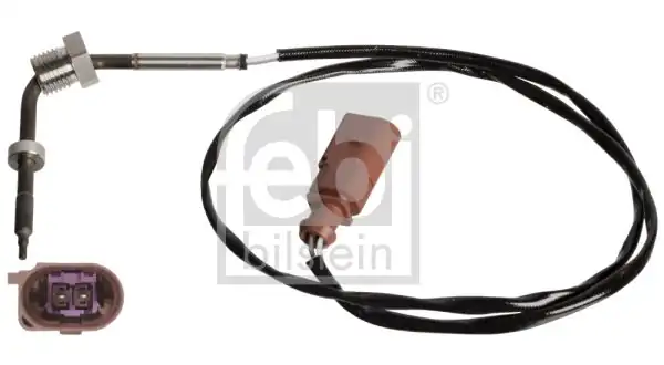 FEBI 109230 | Egzoz Sıcaklık Sensörü Dizel Partikül Öncesi Kahverengi Caddy 11 Touran 11 15 Cayd Caye