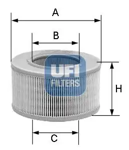 UFI 27-176-00 | Hava Filtresi Ford Escort Cl 1990