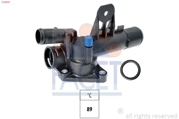 FACET 7-8703S | Termostat Clio III Megane II Scenic II Modus Micra Almera Qashqai 03